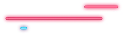 Neon lines icon.