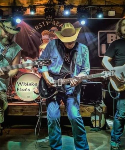 Whiskey Flats on stage.